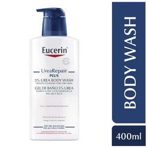 Eucerin Urea Repair Plus 5% Urea Wash Fluid - 400 Ml - 6 Eucerin Urea Repair Plus 5% Urea Wash Fluid - 400 Ml - 6