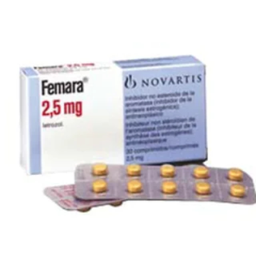 Femara, Letrozole 2.5 Mg - 30 Tablets