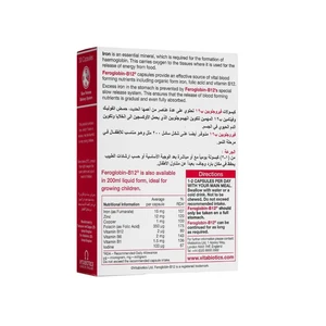 Feroglobin B12, Capsules, Iron Supplement - 30 Capsules - 2 Feroglobin B12, Capsules, Iron Supplement - 30 Capsules - 2