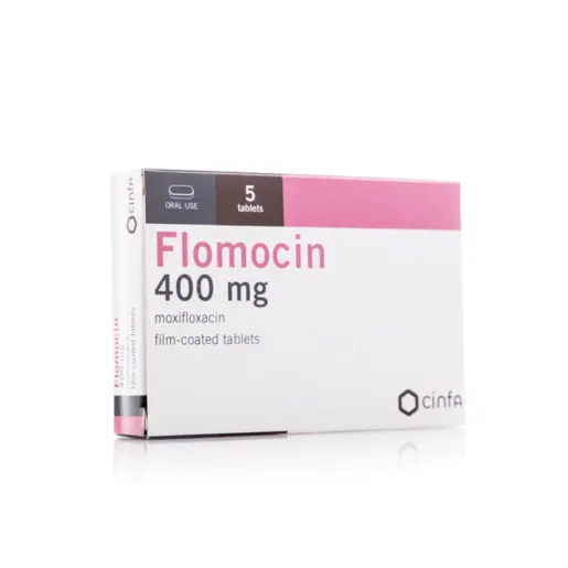 Flomocin 400 Mg, Antibiotic - 5 Tablets