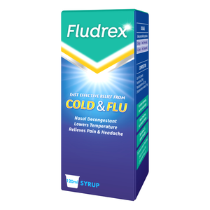 Fludrex, Syrup, Relieves Common Colds - 120 Ml Fludrex, Syrup, Relieves Common Colds - 120 Ml