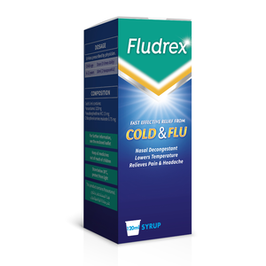 Fludrex, Syrup, Relieves Common Colds - 120 Ml - 2 Fludrex, Syrup, Relieves Common Colds - 120 Ml - 2