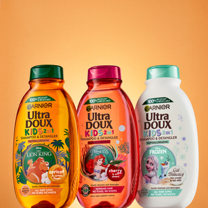 Garnier Kids, Ultra Doux 2*1 Shampoo & Detangler Apricot - 400 Ml - 7 Garnier Kids, Ultra Doux 2*1 Shampoo & Detangler Apricot - 400 Ml - 7