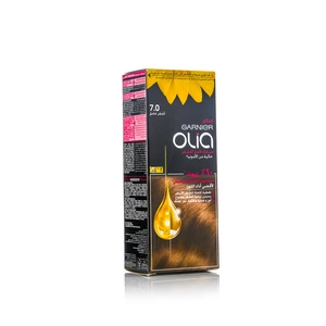 Garnier, Olia, Hair Color, Ammonia Free, 7.0 Dark Blond Color - 1 Kit - 1 Garnier, Olia, Hair Color, Ammonia Free, 7.0 Dark Blond Color - 1 Kit - 1