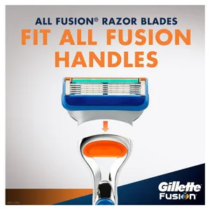 Gillette, Fusion Razor Manual With 2 Blades - 1 Kit - 2 Gillette, Fusion Razor Manual With 2 Blades - 1 Kit - 2