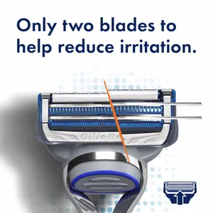 Gillette, Skingaurd Sensitive Blades For Men - 8 Pcs - 3 Gillette, Skingaurd Sensitive Blades For Men - 8 Pcs - 3