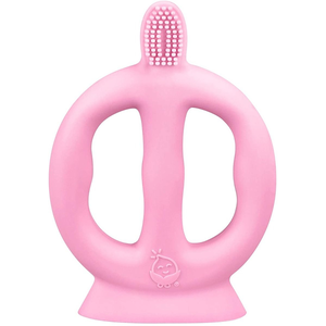 Green Sprouts, Learning Toothbrush, Silicon, Pink - 1 Pc - 1 Green Sprouts, Learning Toothbrush, Silicon, Pink - 1 Pc - 1