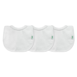 Green Sprouts, Stay Dry Bibs White 0-6 Months - 3 Pcs - 2 Green Sprouts, Stay Dry Bibs White 0-6 Months - 3 Pcs - 2
