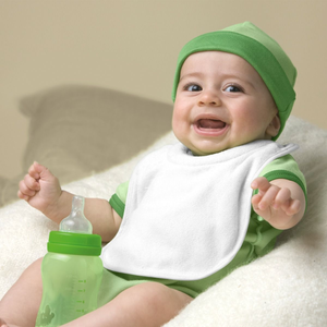 Green Sprouts, Stay Dry Bibs White 0-6 Months - 3 Pcs - 4 Green Sprouts, Stay Dry Bibs White 0-6 Months - 3 Pcs - 4