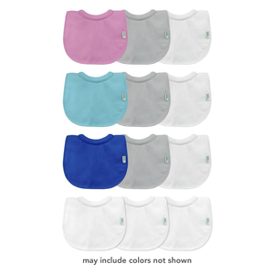 Green Sprouts, Stay Dry Bibs White 0-6 Months - 3 Pcs - 6 Green Sprouts, Stay Dry Bibs White 0-6 Months - 3 Pcs - 6