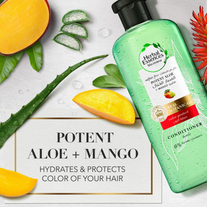 Herbal Essences, Conditioner, Color Protect, With Potent Aloe & Mango, Sulfate Free - 400 Ml - 2 Herbal Essences, Conditioner, Color Protect, With Potent Aloe & Mango, Sulfate Free - 400 Ml - 2