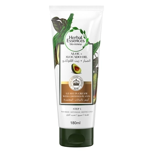 Herbal Essences, Leave In Hair Cream, For Curl Nourishment & Defining, With Aloe & Avocado Oil - 180 Ml Herbal Essences, Leave In Hair Cream, For Curl Nourishment & Defining, With Aloe & Avocado Oil - 180 Ml