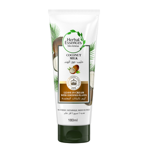 Herbal Essences, Leave In Hair Cream, Reduce Hair Frizz, With Coconut Milk - 180 Ml Herbal Essences, Leave In Hair Cream, Reduce Hair Frizz, With Coconut Milk - 180 Ml