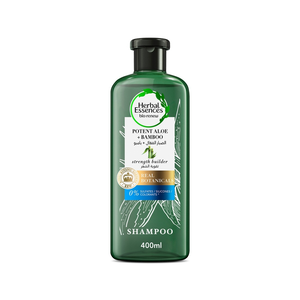 Herbal Essences, Natural Shampoo Hair Strengthening, Aloe Vera & Bamboo - 400 Ml Herbal Essences, Natural Shampoo Hair Strengthening, Aloe Vera & Bamboo - 400 Ml