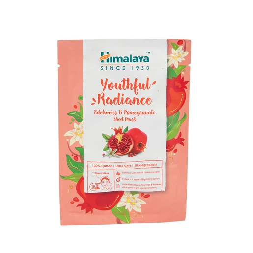 Himalaya, Face Mask, With Pomegranate, Reduces Wrinkles - 1 Pc