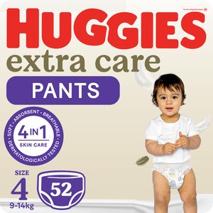 Huggies, Baby Culottes Extra Care Size 4 - 52 Pcs - 2 Huggies, Baby Culottes Extra Care Size 4 - 52 Pcs - 2