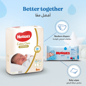 Huggies, Baby Wipes Pure Wipes - 56 Pcs - 8 Huggies, Baby Wipes Pure Wipes - 56 Pcs - 8