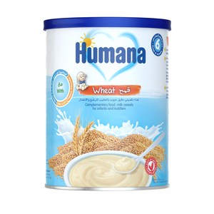 Humana, Complementary Baby Food Wheat & Milk Cereals - 400 Gm - 2 Humana, Complementary Baby Food Wheat & Milk Cereals - 400 Gm - 2