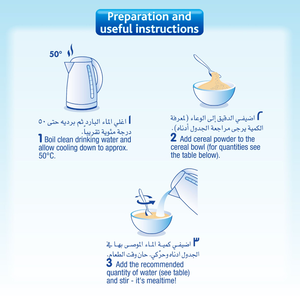 Humana, Complementary Baby Food Wheat & Milk Cereals - 400 Gm - 7 Humana, Complementary Baby Food Wheat & Milk Cereals - 400 Gm - 7