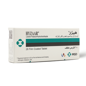 Hyzaar, For High Blood Pressure - 28 Tablets - 3 Hyzaar, For High Blood Pressure - 28 Tablets - 3