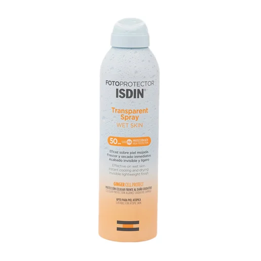 Isdin, FotoPprotector, Tranparent Spray, SPF50 - 250 Ml