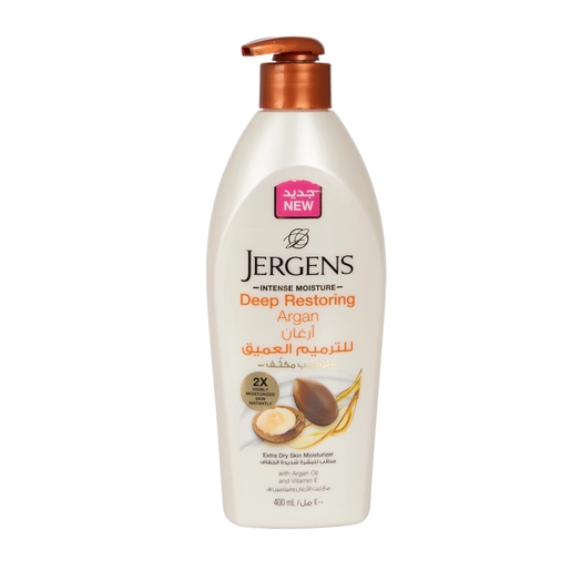 Jergens, Body Moisturizer Lotion Deep Restoring Argan - 400 Ml