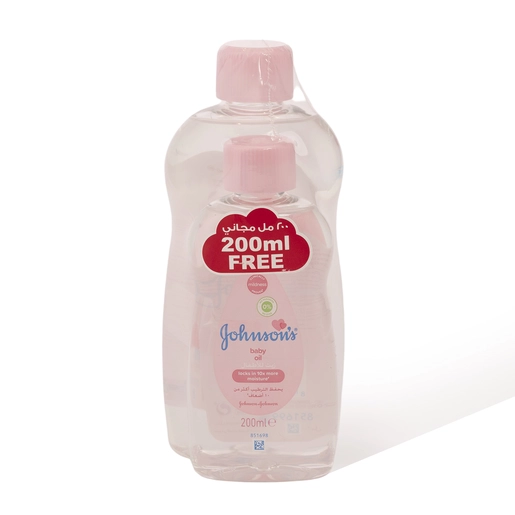 Johnsons, Baby Oil 500 Ml + 200 Ml Free - 1 Kit