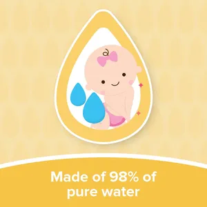 Johnsons, Baby Wipes Extra Sensitive 98% Pure Water - 168 Pcs - 3 Johnsons, Baby Wipes Extra Sensitive 98% Pure Water - 168 Pcs - 3