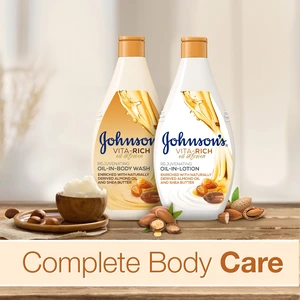Johnsons, Body Lotion Vita-Rich Oil-In-Lotion Rejuvenating - 400 Ml - 6 Johnsons, Body Lotion Vita-Rich Oil-In-Lotion Rejuvenating - 400 Ml - 6