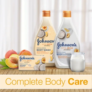 Johnsons, Body Lotion Vita-Rich Yogurt Peach & Coconut - 400 Ml - 7 Johnsons, Body Lotion Vita-Rich Yogurt Peach & Coconut - 400 Ml - 7