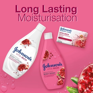 Johnsons, Body Wash Vita-Rich Pomegranate Flower - 400 Ml - 2 Johnsons, Body Wash Vita-Rich Pomegranate Flower - 400 Ml - 2
