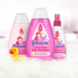 Johnsons, Kids Conditioner Shiny Drops Natural Shine - 300 Ml - 5 Johnsons, Kids Conditioner Shiny Drops Natural Shine - 300 Ml - 5