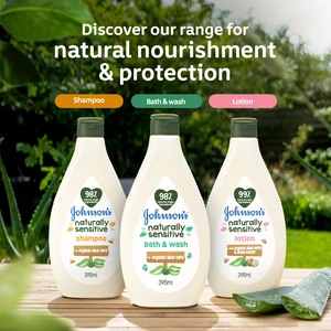 Johnsons, Kids Head to Toe Wash Aloe Vera - 395 Ml - 14 Johnsons, Kids Head to Toe Wash Aloe Vera - 395 Ml - 14