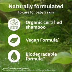 Johnsons, Kids Shampoo Organic Aloe Vera - 395 Ml - 11 Johnsons, Kids Shampoo Organic Aloe Vera - 395 Ml - 11
