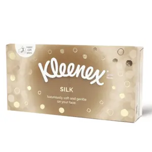 Kleenex, Facial Tissues Silk 3 Layers - 54 Pcs - 4 Kleenex, Facial Tissues Silk 3 Layers - 54 Pcs - 4
