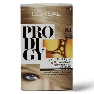 L'Oreal, Prodigy, Hair Dye, Light Ash Blonde 8.1 - 1 Kit - 1 L'Oreal, Prodigy, Hair Dye, Light Ash Blonde 8.1 - 1 Kit - 1