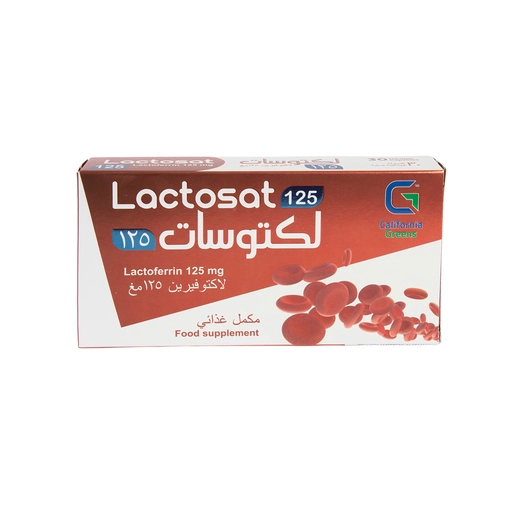 Lactosat, Lactoferrin 125 Mg - 30 Capsules