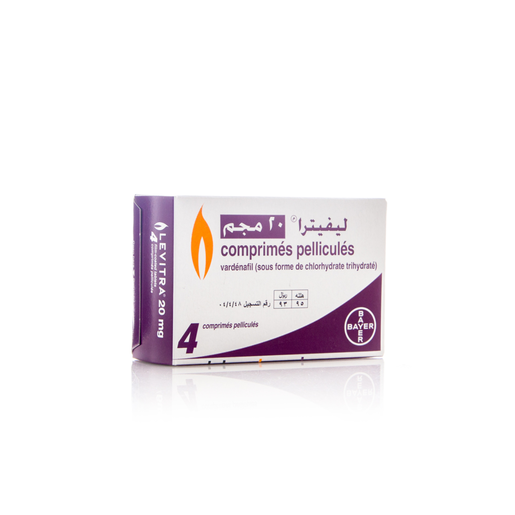 Levitra 20 Mg - 4 Tablets