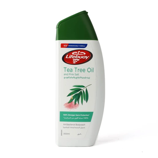 Lifebuoy, Germ Protection Body Wash Tea Tree Oil - 300 Ml