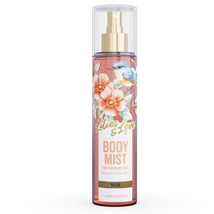 Lilies & Love, Body Mist, Musk - 250 Ml Lilies & Love, Body Mist, Musk - 250 Ml