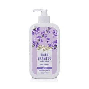 Lilies & Love, Hair Shampoo, Lavender, For All Hair Types - 500 Ml Lilies & Love, Hair Shampoo, Lavender, For All Hair Types - 500 Ml