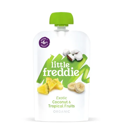 Little Freddie, Baby Food Exotic Fruits & Coconut - 100 Gm