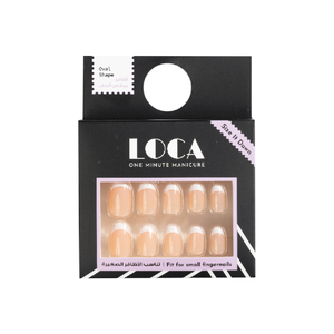 Loca, Artificial Nails, Oval Shape, N7 - 1 Kit - 1 Loca, Artificial Nails, Oval Shape, N7 - 1 Kit - 1