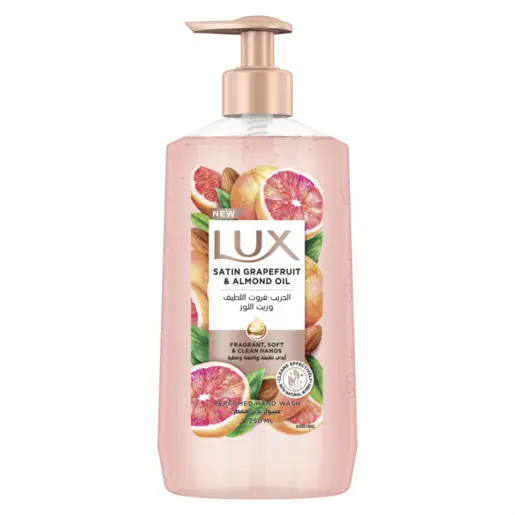 Lux, Hand Wash Grapefruit Almond Oil Gentle Cleansing - 250 Ml