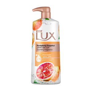 Lux, Shower Gel Grapefruit 2X Freshness - 700 Ml Lux, Shower Gel Grapefruit 2X Freshness - 700 Ml