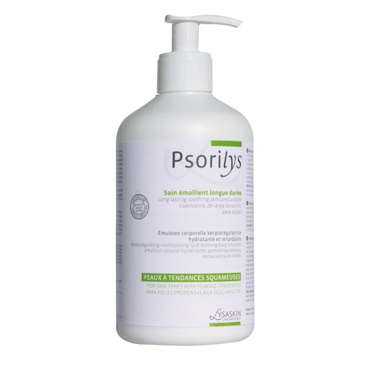 Lysaskin, Psorilys, Emulsion, Long Lasting, Flaking Redness Skin - 500 Ml