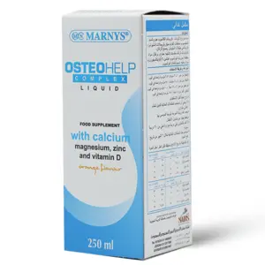 Marnys Osteohelp Complex, Calcium & Vit. D, Liquid - 250 Ml - 4 Marnys Osteohelp Complex, Calcium & Vit. D, Liquid - 250 Ml - 4