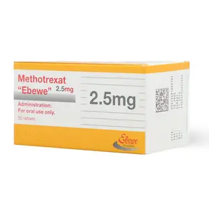 Methotrexat 2.5 Mg, Immunosuppressant - 50 Tabets - 3 Methotrexat 2.5 Mg, Immunosuppressant - 50 Tabets - 3