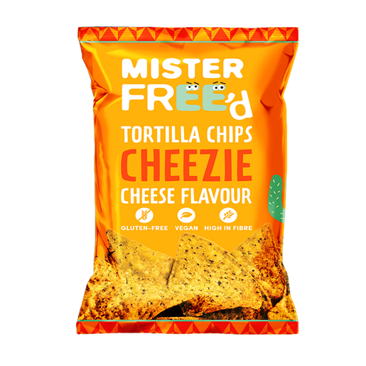 Mister Free,'D Tortilla Chips With Cheese Flavour - 135 Gm
