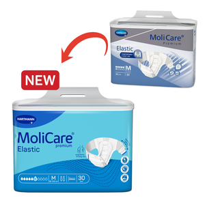 Molicare, Premium Adult Diapers Medium Size - 30 Pcs - 2 Molicare, Premium Adult Diapers Medium Size - 30 Pcs - 2